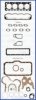 SAVIE 5003338022 Full Gasket Set, engine